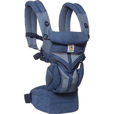 OMNI 360 Baby Carrier – Mesh: Blue Blooms