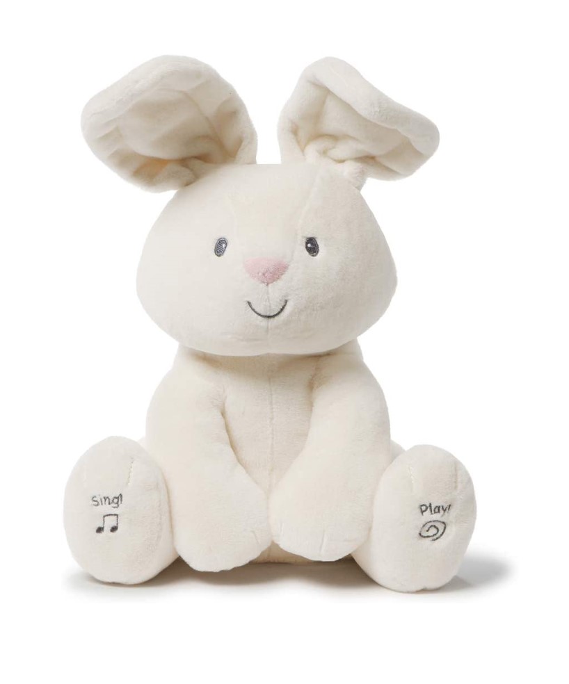 white bunny soft toy