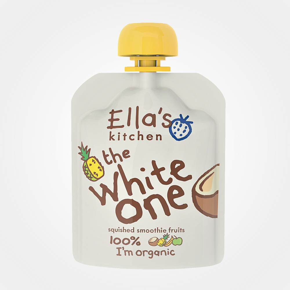 Ella's Kitchen Organic Smoothie Fruits The White One 90g - Baby HK -  最齊貨的母嬰產品連鎖店