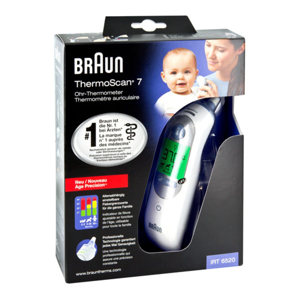 Braun Ear Thermometer Braun ThermoScan 7 - Age Precision Technology unisex